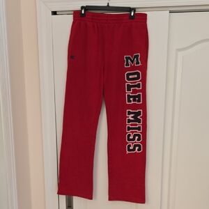 Champion Kids Red Ole Miss Joggers